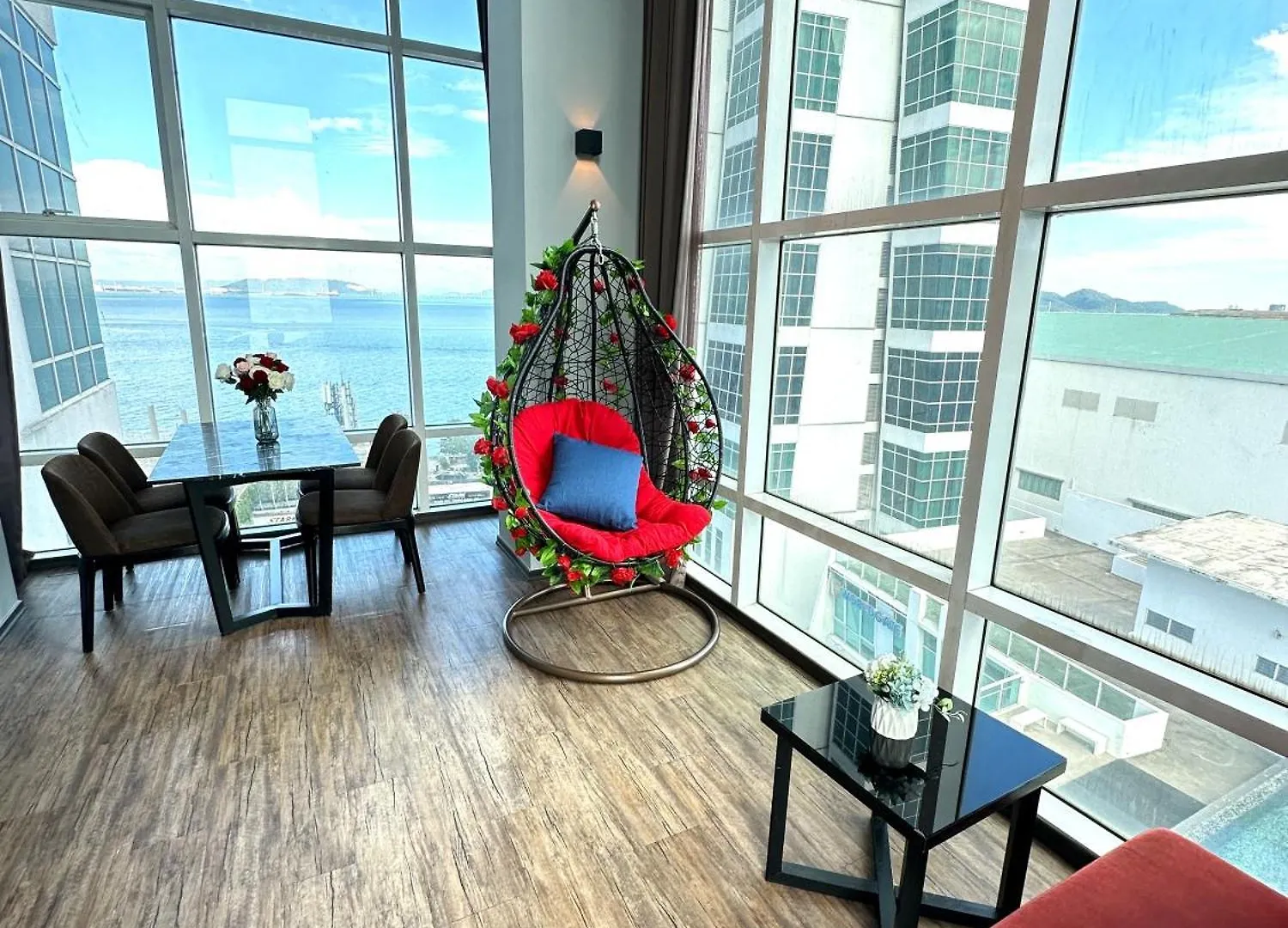公寓 Amazing Seaview Duplex George Town Maritime Suites 07