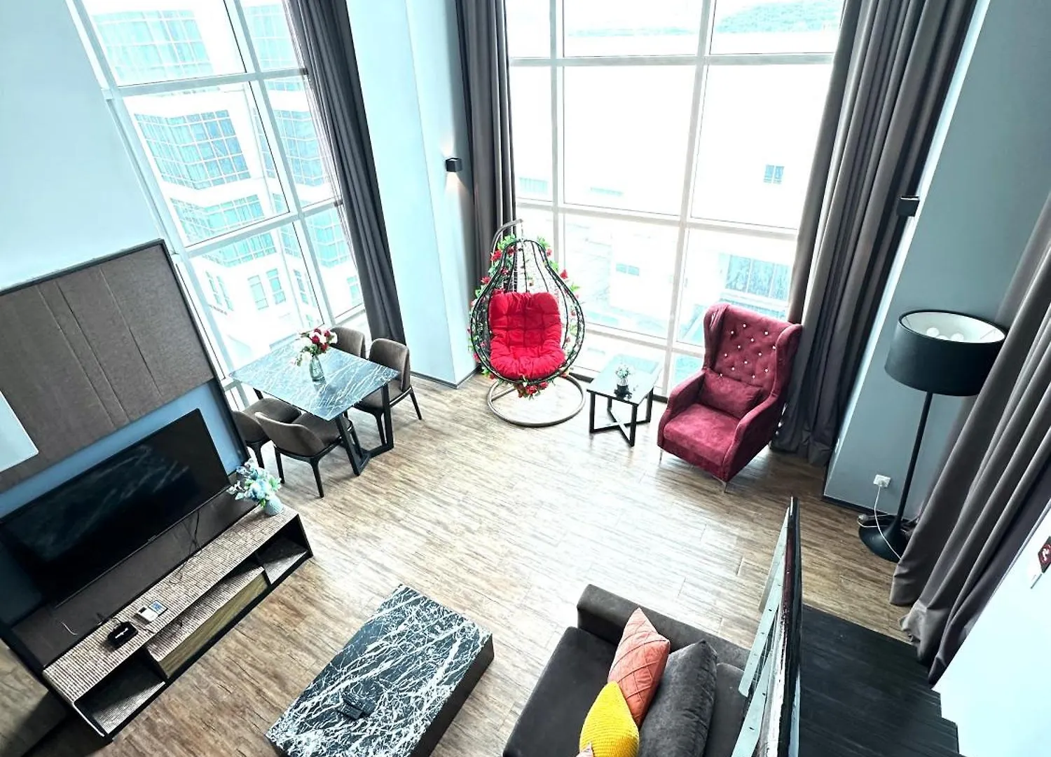 公寓 Amazing Seaview Duplex George Town Maritime Suites 07