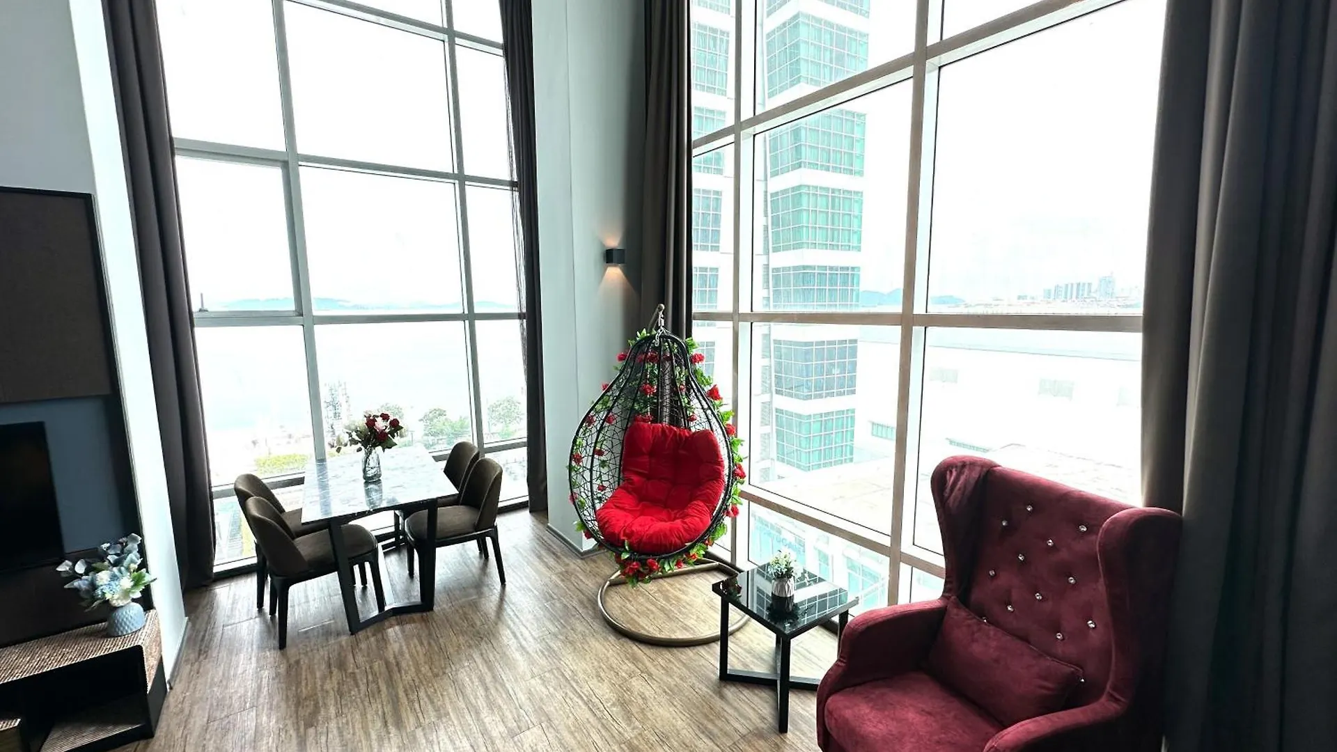公寓 Amazing Seaview Duplex George Town Maritime Suites 07